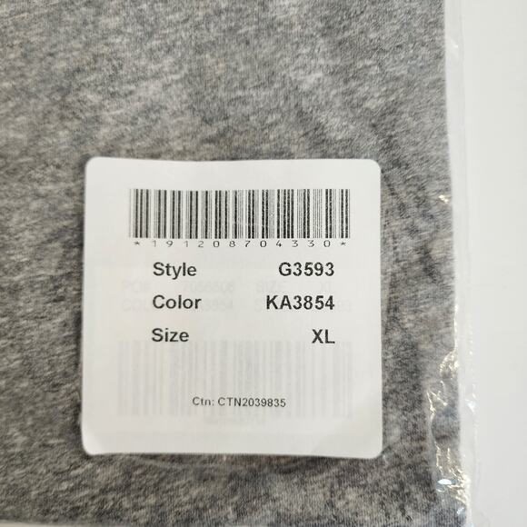 NWT Madewell Ex-Boyfriend T-shirt Heather Gray Oversized Women's SZ XL - Picture 6 of 7